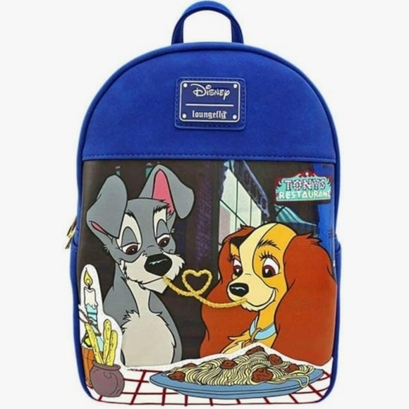 Loungefly Lady and the Tramp Belle Notte Disney Backpack - Picture 11 of 11